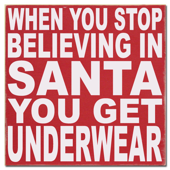 But the truth is that I love the magic of Santa and the season and think I ...